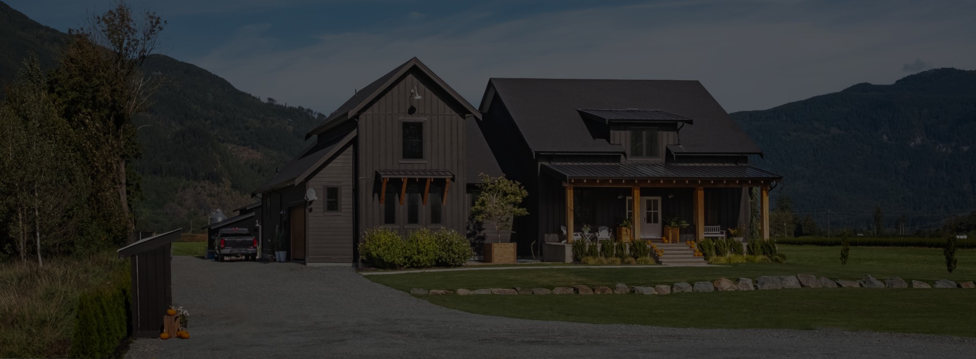 House outside front gate