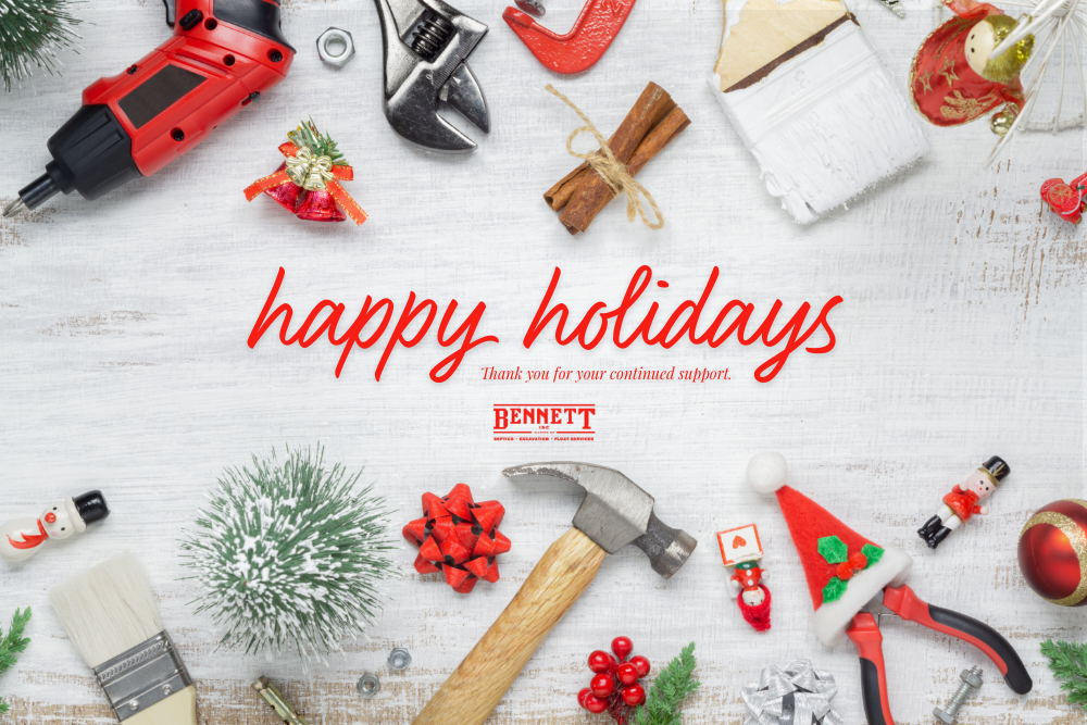 Happy Holidays from Bennett Inc