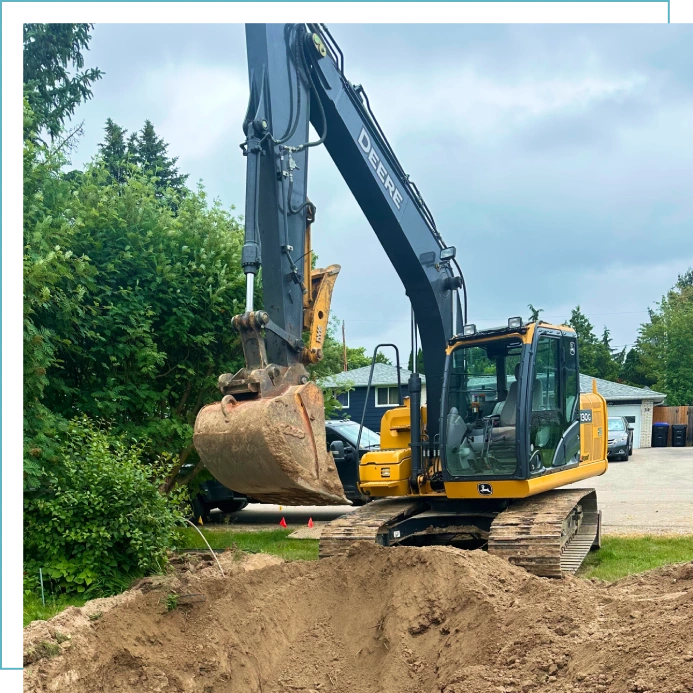 Digging machine 1